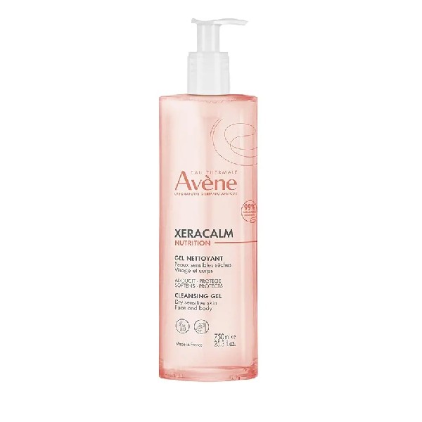 Avène Xeracalm Nutrition Gel Limpiador, 750 ml