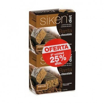 Siken Diet DUPLO Barrita de Chocolate, 2ª unidad -25%