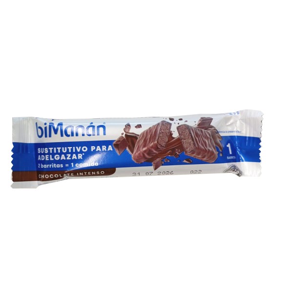 Bimanán Beslim Barrita Sabor Chocolate Intenso, 1 unidad | Compra Online