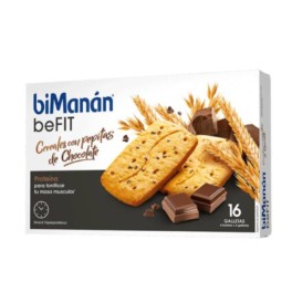 biManán Pro Galletas Cereales con Chocolate Diet 16 unidades | Compra Online