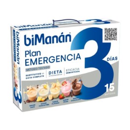 Bimanán Plan de Emergencia 3 Días 15 sobres | Compra Online 