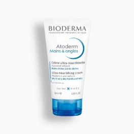 Bioderma Atoderm Crema de Manos Hidratante, 50 ml.