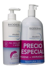 Bioderma Pack Atoderm Intensive 500ml + Gel Moussant 1L