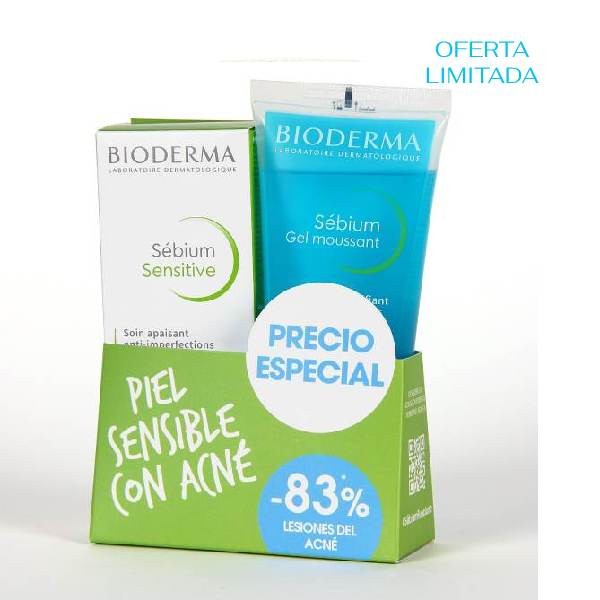 Bioderma Sebium Pack Sensitive + Gel Moussant | Compra Online