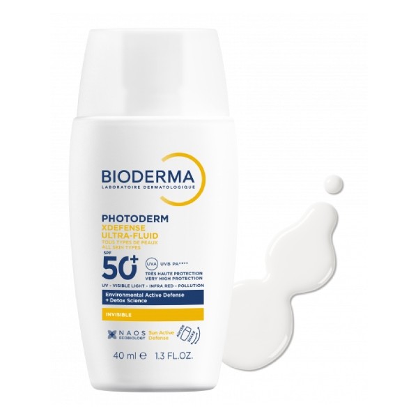 Bioderma Photoderm XDefense Ultra Fluid SPF50+ Invisible, 40 ml