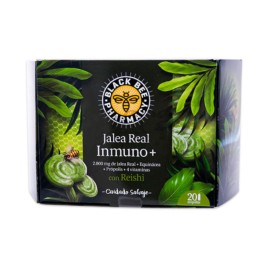 Black Bee Jalea Inmuno+ con propolis y equinacea, 20 ampollas | Farmaconfianza