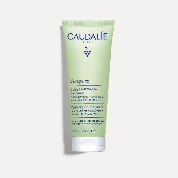 Caudalie Vinopure Gelatina Limpiadora Purificante, 75 ml