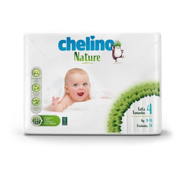 Comprar Chelino pañal T.4 9-15kg 34uni - 7,95 € ¡El mejor precio!