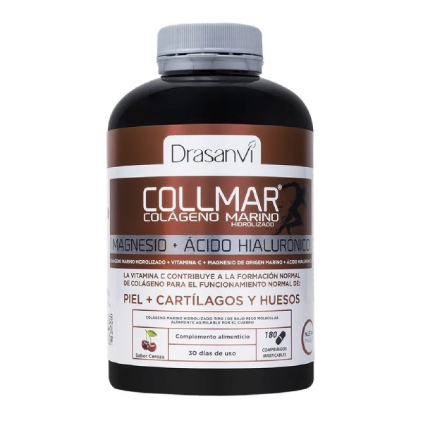Collmar 180 comprimidos masticables sabor cereza