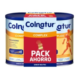 Colnatur Complex Oferta Duplo Colágeno con Magnesio, Vitaminas y Ácido HIalurónico Sabor Muy Neutro