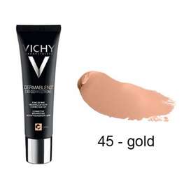 Vichy Dermablend Corrección 3D Fondo de Maquillaje tono Gold, 30 ml