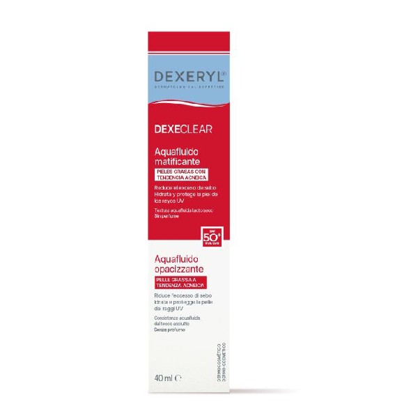 Dexeryl Dexeclear Aquafluido Matificante SPF50+, 40 ml
