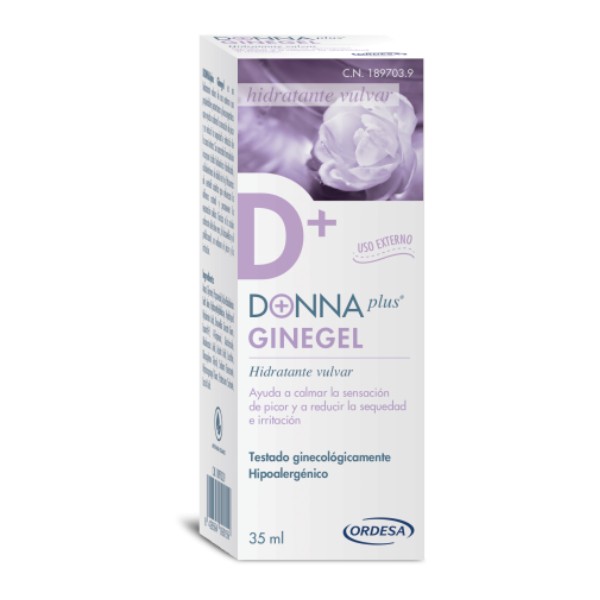 Donnaplus Ginegel Gel Hidratante Vulvar, 35 ml