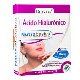 Drasanvi Nutrabasics Ácido Hialurónico, 30 cápsulas | Farmaconfianza