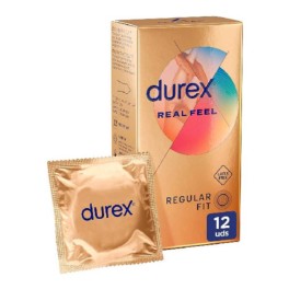 Durex Real Feel sin látex, 12 Preservativos | Farmaconfianza