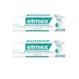 Elmex Dentífrico Sensitive Profesional, DUPLO 2x75 ml