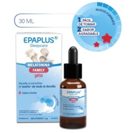 Epaplus Sleepcare Melatonina Family Gotas, 30 ml | Farmaconfianza