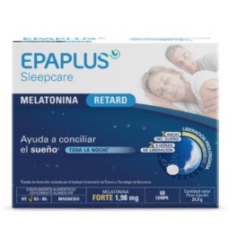 Epaplus Sleepcare Melatonina Pura Retard 60 cápsulas | Compra Online