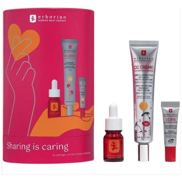 Erborian Pack Regalo CC Creme + CC Eye + Skin Therapy | Farmaconfianza