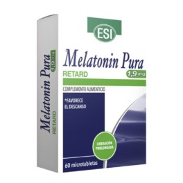 ESI Melatonin Pura Retard 1,9 ng, 60 microtabletas ! Farmaconfianza