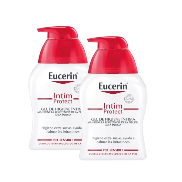 Eucerin DUPLO Higiene Íntima, 250 ml. + 2ª ud al 50% ! Farmaconfianza