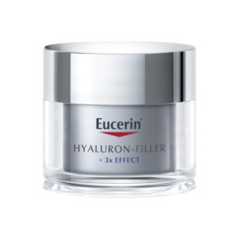 Eucerin Hyaluron Filler Crema de Noche, 50 ml.
