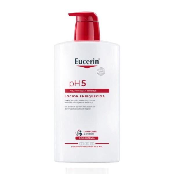 Eucerin Loción enriquecida piel sensible pH5 1000 ml