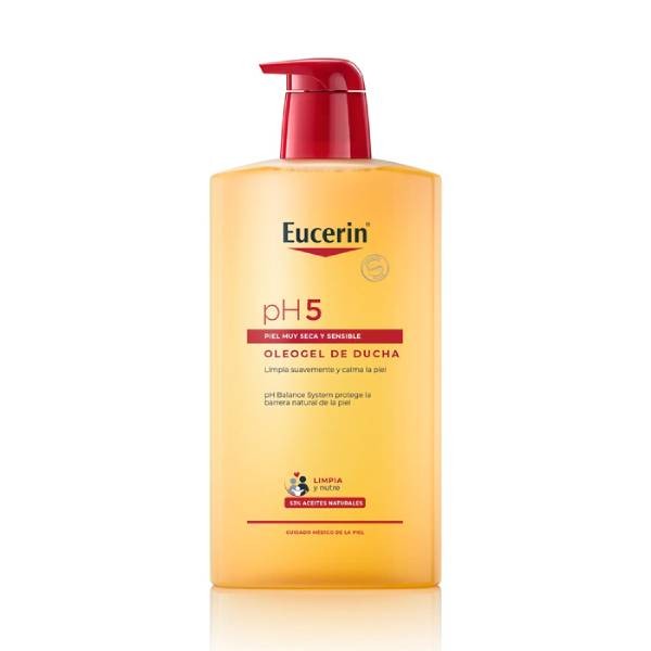 Eucerin pH5 Oleogel de ducha, 1000 ml