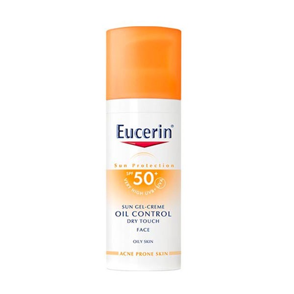 Eucerin Sun Protection Gel Crema Rostro Oil Control SPF50, 50 ml