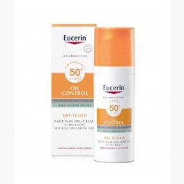 Eucerin Sun Protection Gel Crema Rostro Oil Control Toque Seco SPF50, 50 ml