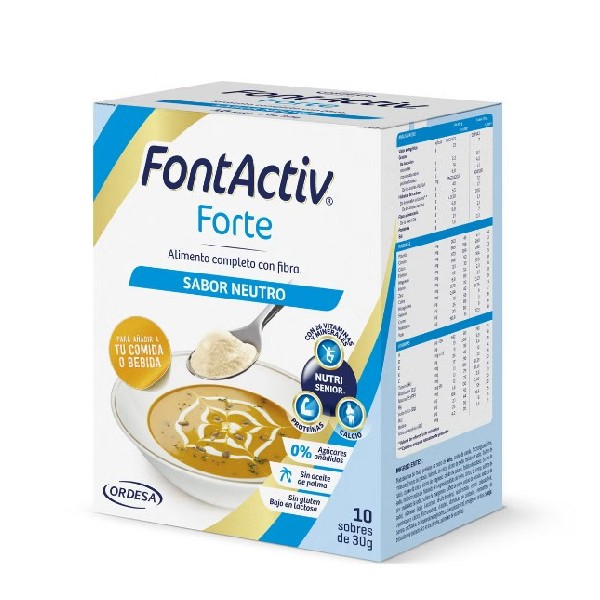 Font Activ Forte Neutro, 10 sobres