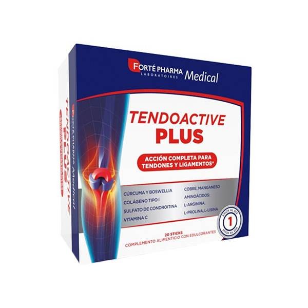 Forté Pharma Tendoactive Plus, 20 sticks | Farmaconfianza