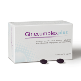 Ginecomplex Plus Nutrientes para Embarazo y Lactancia, 60 cápsulas | Farmaconfianza