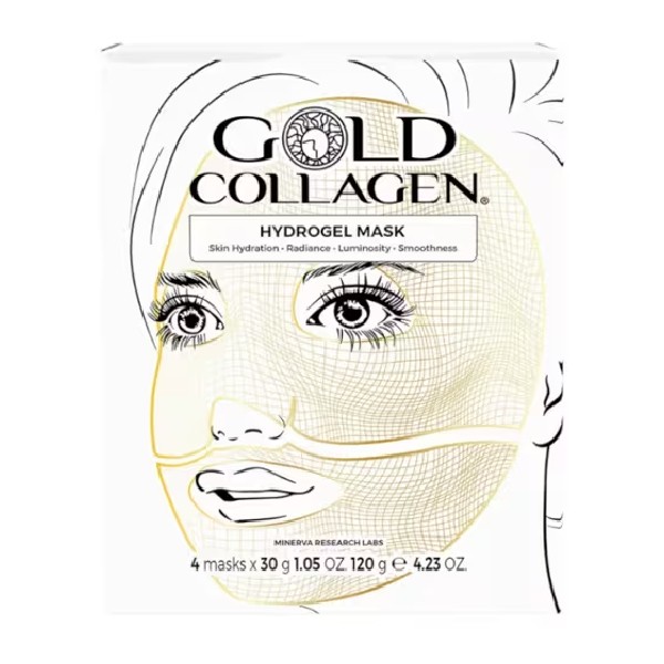 Gold Collagen Hydrogel Mask, 4x30g