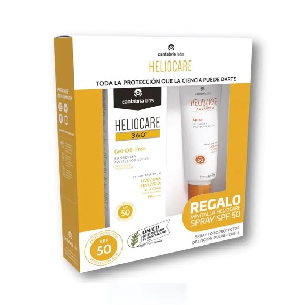 Heliocare 360º Gel Oil Free, 50 ml + REGALO