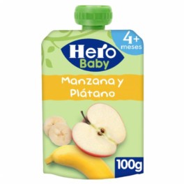 Hero Baby Manzana y Plátano, 100g