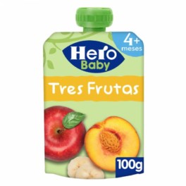 Hero Bolsita Tres Frutas, 100 g
