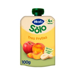 Hero Bolsita Tres Frutas, 100 g