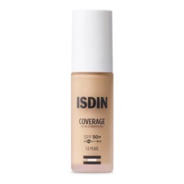 Isdin Coverage Base con SPF50+, Tono 1.0 Pearl, 30g