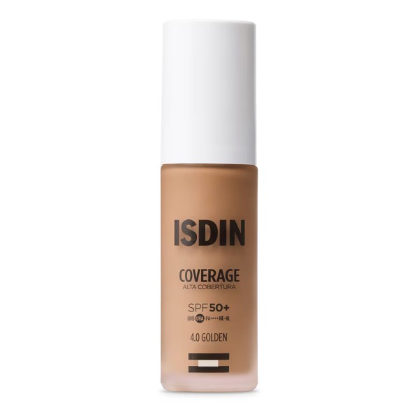 Isdin Coverage Base con SPF50+, Tono 4.0 Golden, 30g | Farmaconfianza