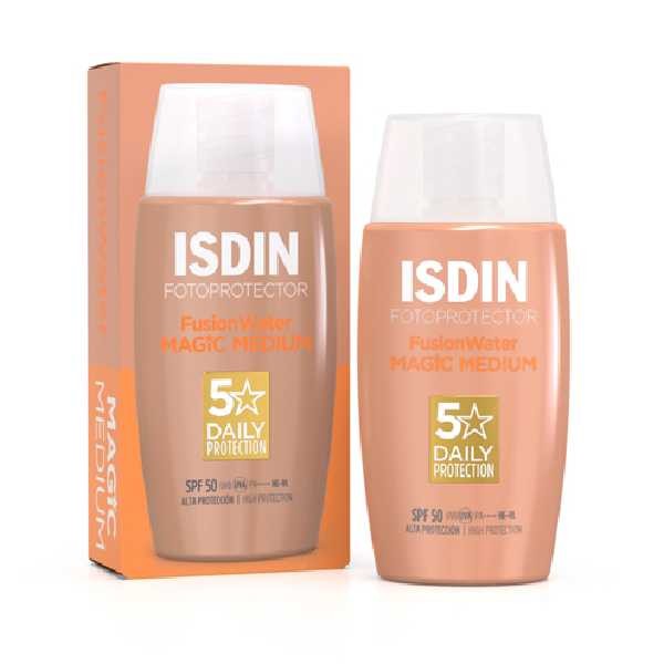 ISDIN Fotoprotector Fusion Water Color Medium SPF50+, 50 ml