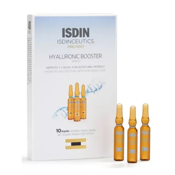 Isdinceutics Prevent Hyaluronic Booster, 10 ampollas