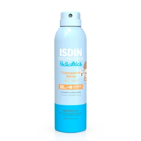 ISDIN Fotoprotector Transparent Spray Pediatrics SPF50, 250ml. | Farmaconfianza