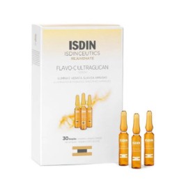 Isdinceutics Flavo-C Ultraglican Ampollas 30 x 2 ml + Regalos | Farmaconfianza