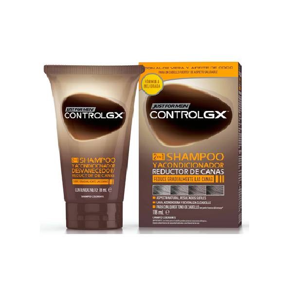 Just for Men Control GX Champú y Acondicionador, 118 ml