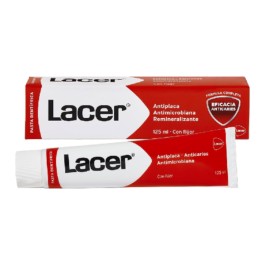 Lacer Flúor Pasta dentífrica, Tubo 125 ml