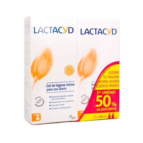 Lactacyd Duplo Gel de Higiene Íntima Diaria OFERTA | Farmaconfianza | Farmacia Online