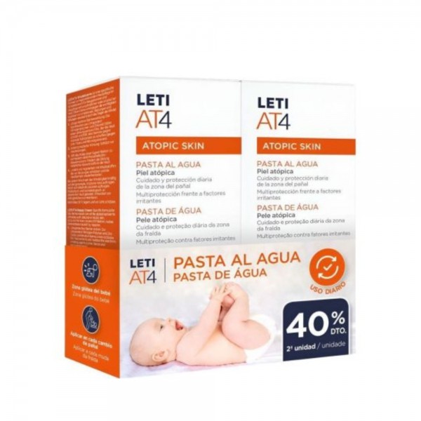 Leti AT4 Pasta al Agua, Duplo 2x75g