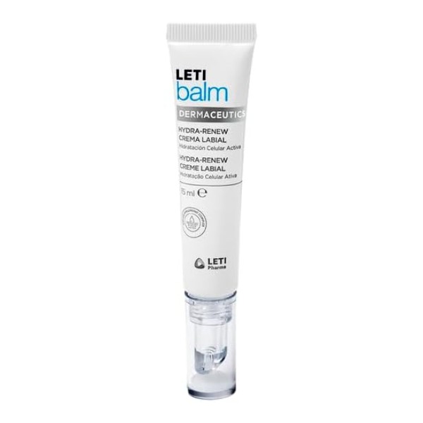 Leti Balm Dermaceutics Hydra-Renew Crema Labial, 15 ml