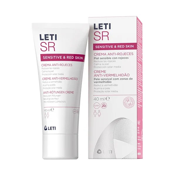 Leti SR Crema Antirojeces, 40 ml